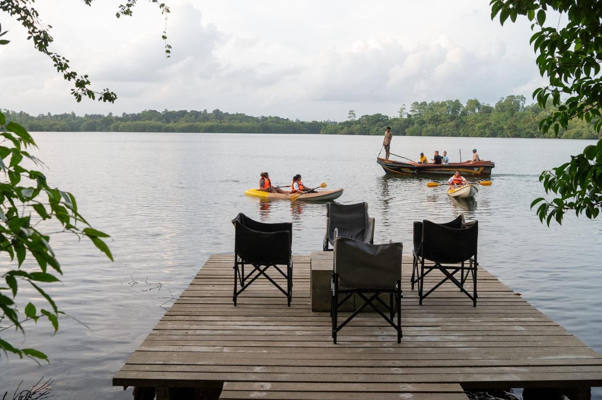 Mo River House Luxury Villa Hikkaduwa Exterior foto